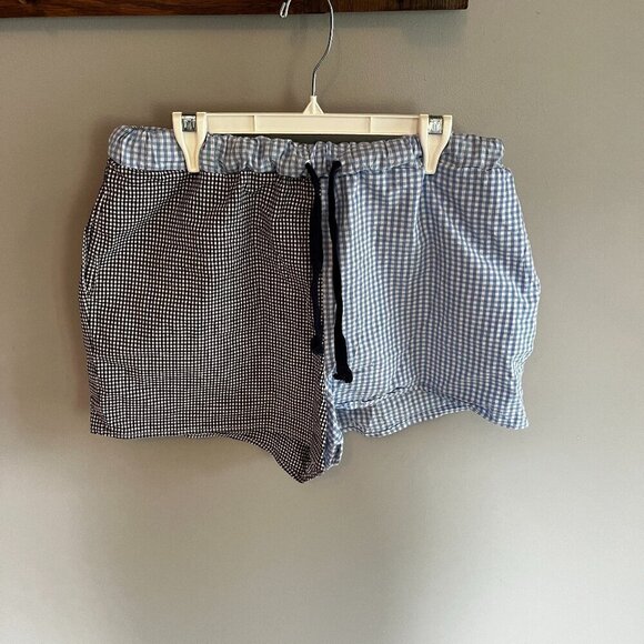 Women’s Boxer Shorts Urban Outfitters Renewal Made in USA from Vintage Size L - Picture 1 of 6